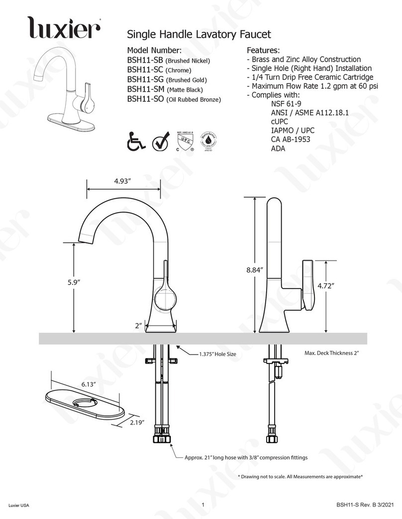 Luxier BSH11-SG User manual
