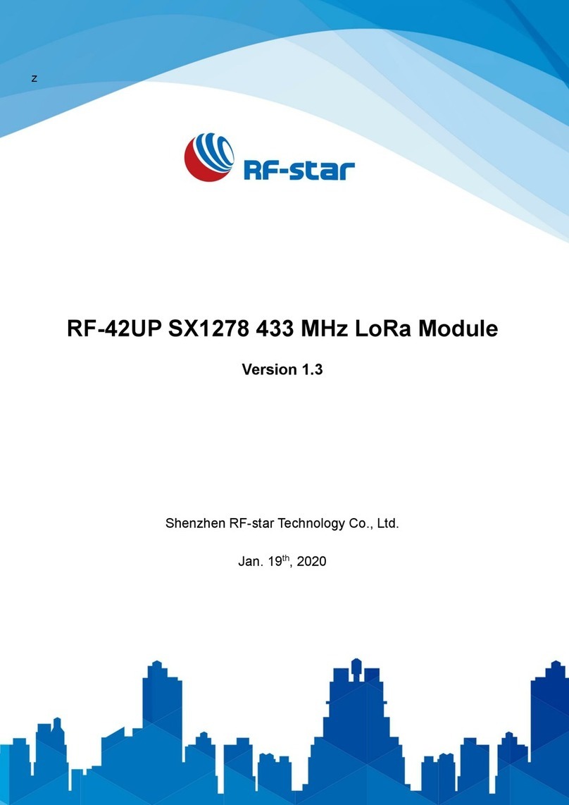 RF-Star RF-42UP user manual