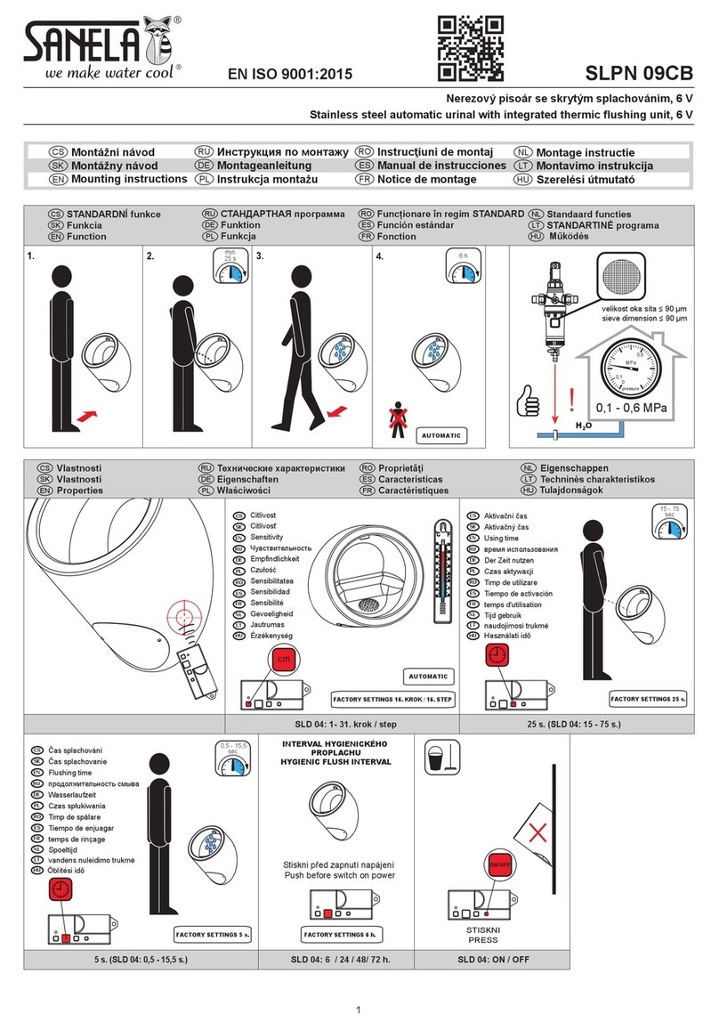 Sanela SLPN 09CB Mounting instructions Sanela SLPN 09CB Mounting instructions
