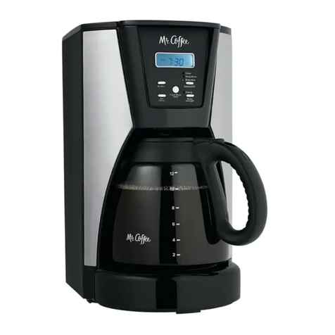 Mr. Coffee BVMC-MJX41 User manual Mr. Coffee BVMC-MJX41 User manual
