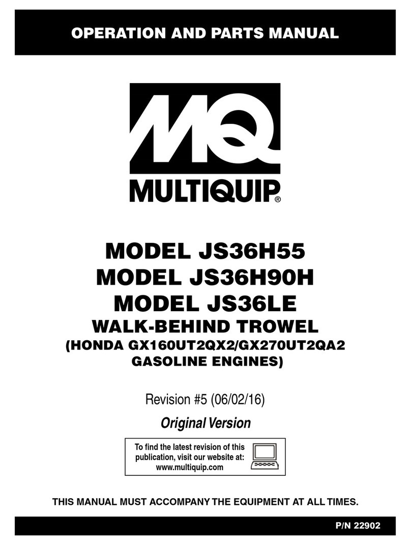 MULTIQUIP JS36H90H Guide