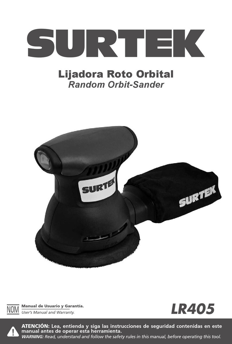 Surtek LR405 Dimensions and installation guide