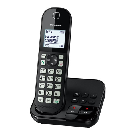 Panasonic KX-TGC460E User manual