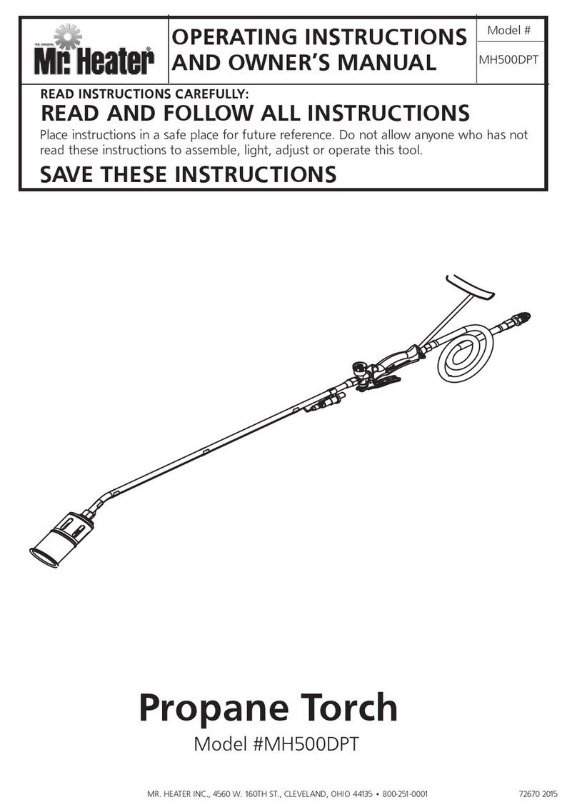MrHeater MH500DPT Assembly instructions