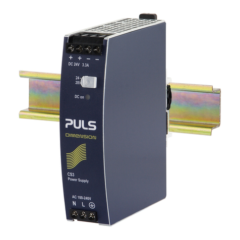 Puls DIMENSION CS Series User manual