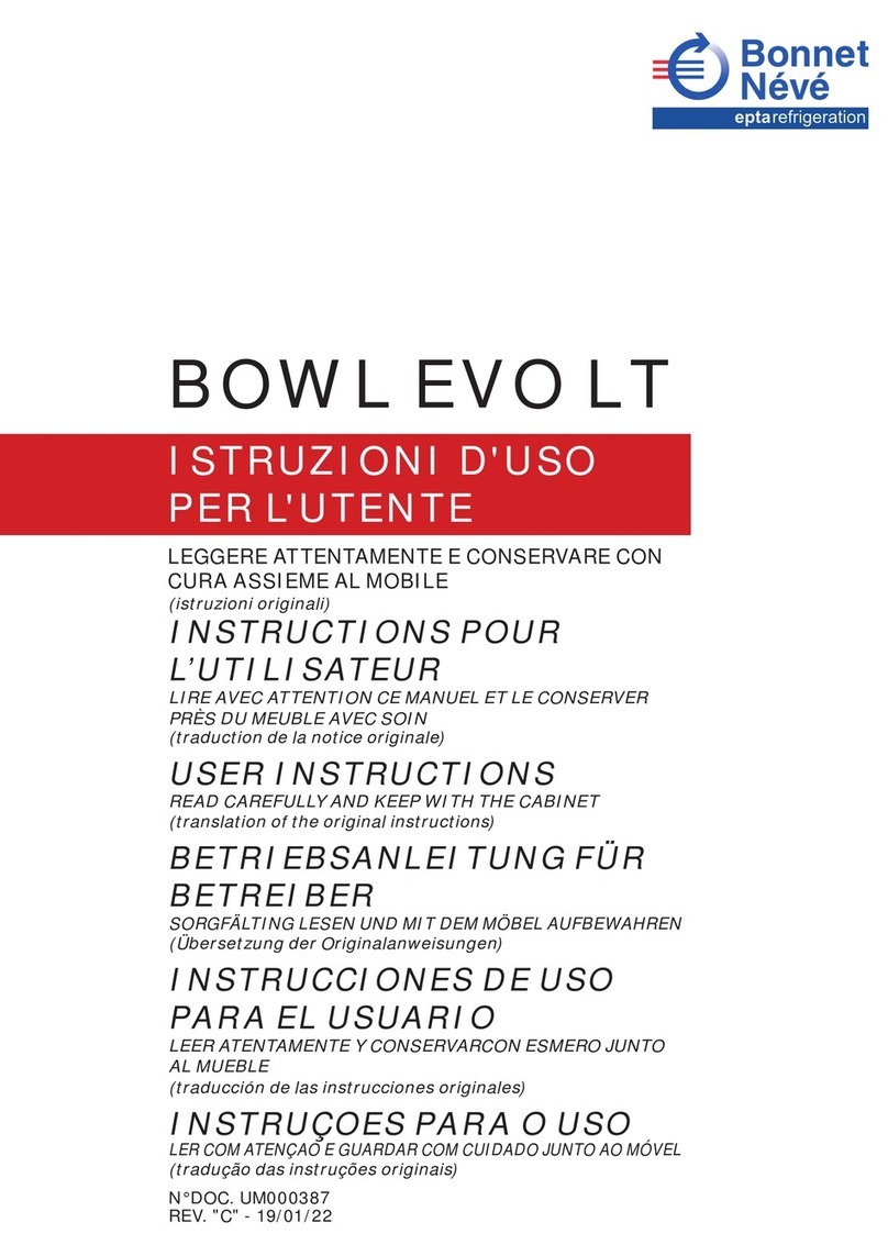 Bonnet Neve BOWL EVO LT User manual Bonnet Neve BOWL EVO LT User manual