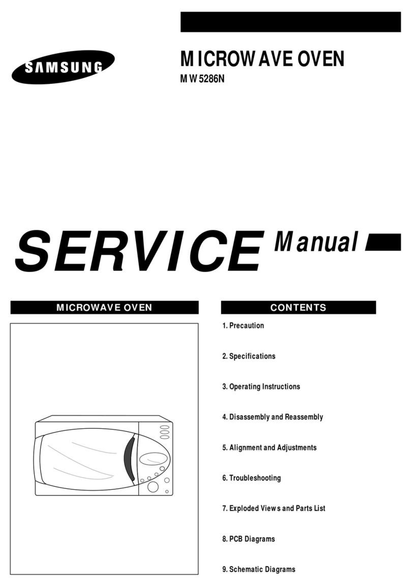 Samsung MW5286N Service manual