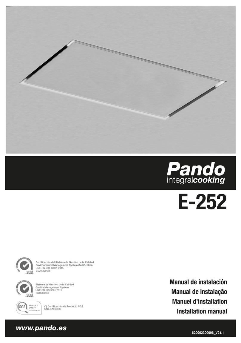 Pando E-252 installation manual