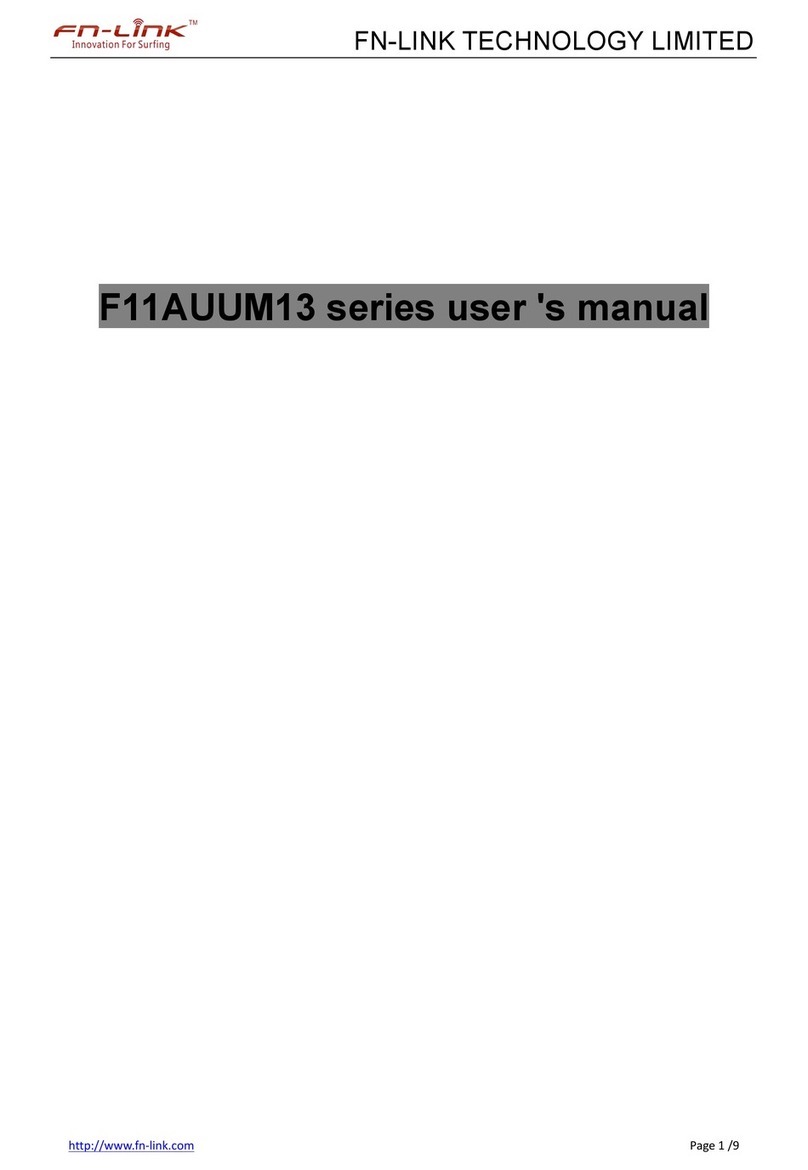 Fn-Link F11AUUM13 Series user manual