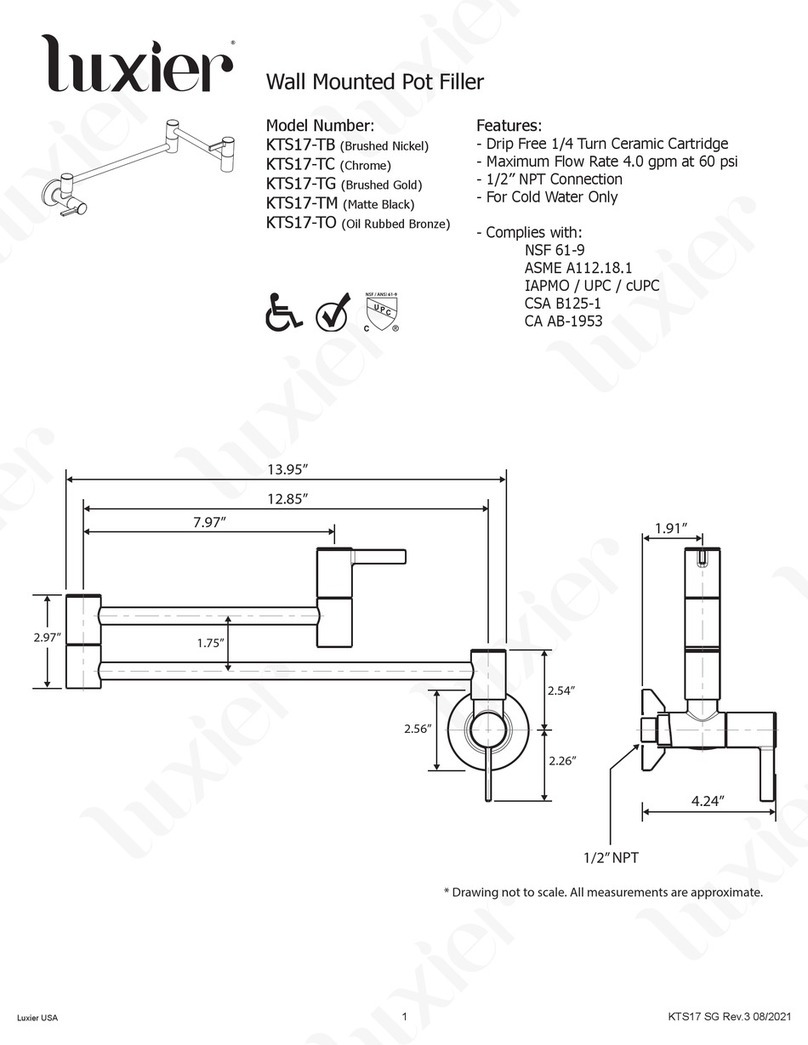Luxier KTS17-TB User manual