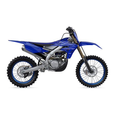 Yamaha YZ450FX 2022 Owner's service manual