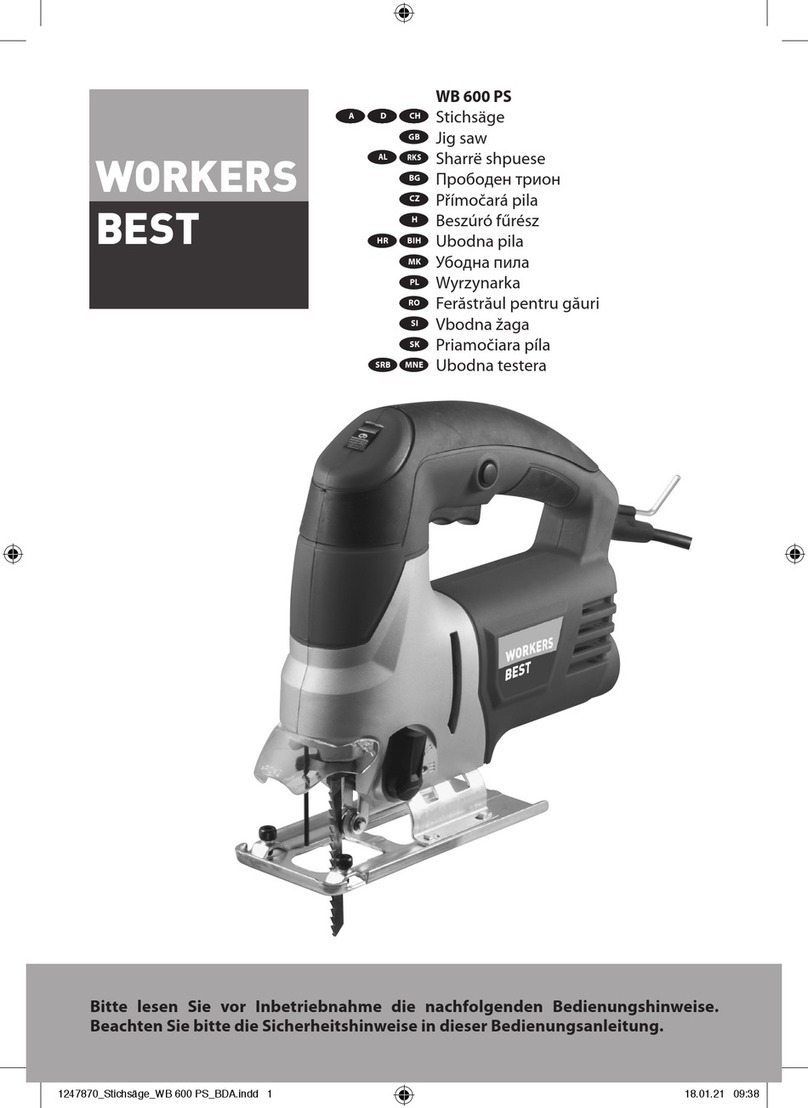 WORKERS BEST WB 600 PS manual WORKERS BEST WB 600 PS manual