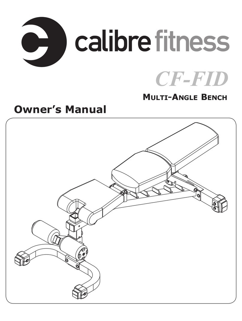 Calibre Fitness CF-FID owner's manual