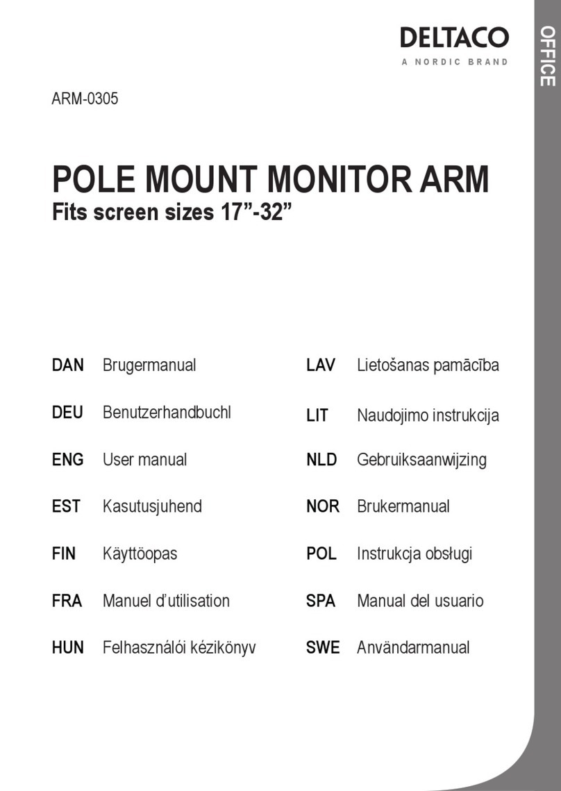 Nordic DELTACO ARM-0305 user manual