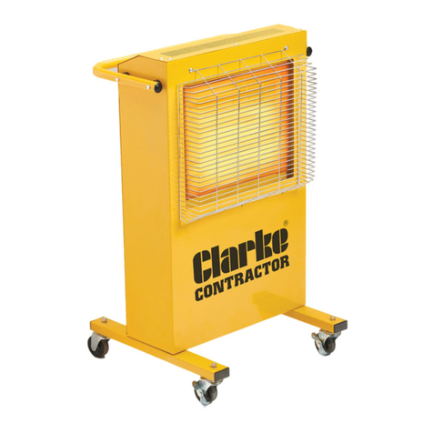 Clarke CONTRACTOR DEVIL371PD Installation and operation manual