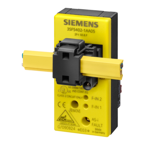Siemens SIRIUS 3SF5402-1AB03 operating instructions Siemens SIRIUS 3SF5402-1AB03 operating instructions