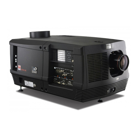 Barco DP2K C Operating manual