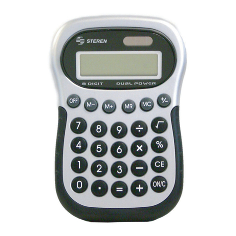 Steren CAL-010 quick start guide