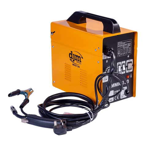 djm direct DJMMIG130 manual