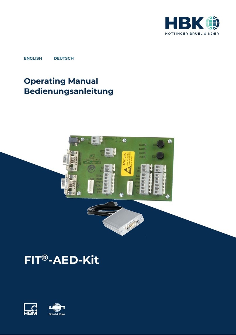 HBK FIT-AED-Kit operating manual