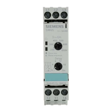 Siemens SIRIUS 3UG4513 User manual