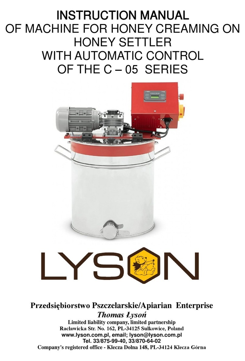 LYSON C-05 Series instruction manual