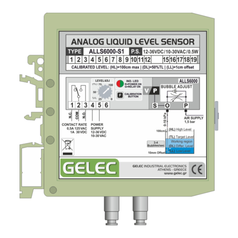 Gelec ALLS6000 User's & technical manual