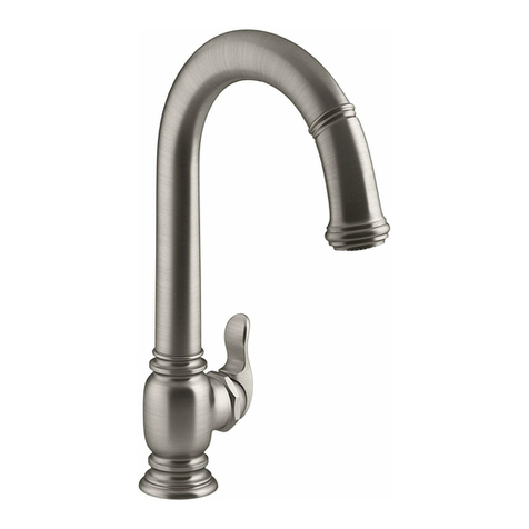 Kohler K-72218 Assembly instructions