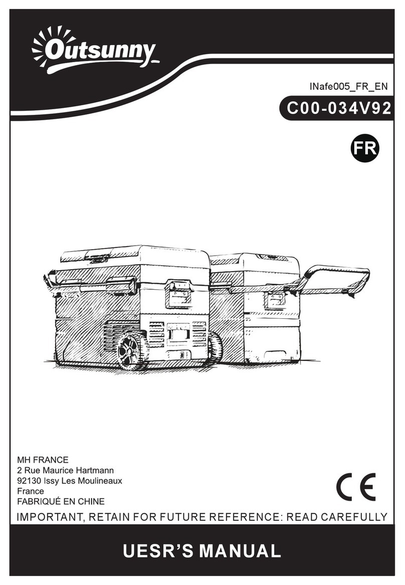 Outsunny C00-034V92 user manual