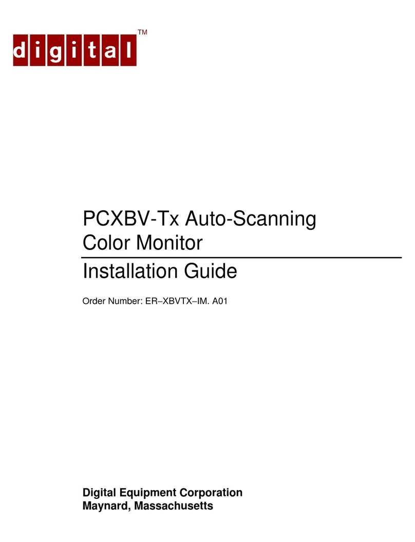 Digital Equipment PCXBV-Tx installation guide