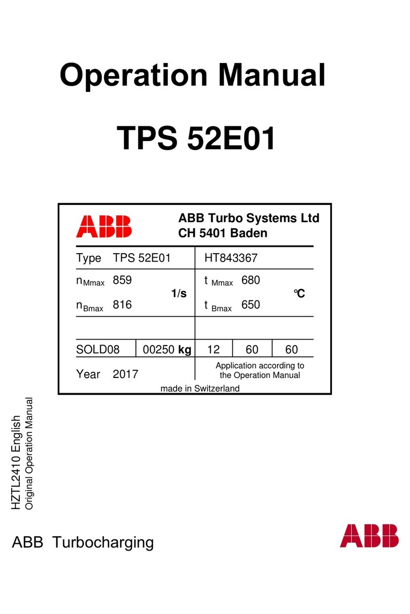 ABB HT843367 Operation manual