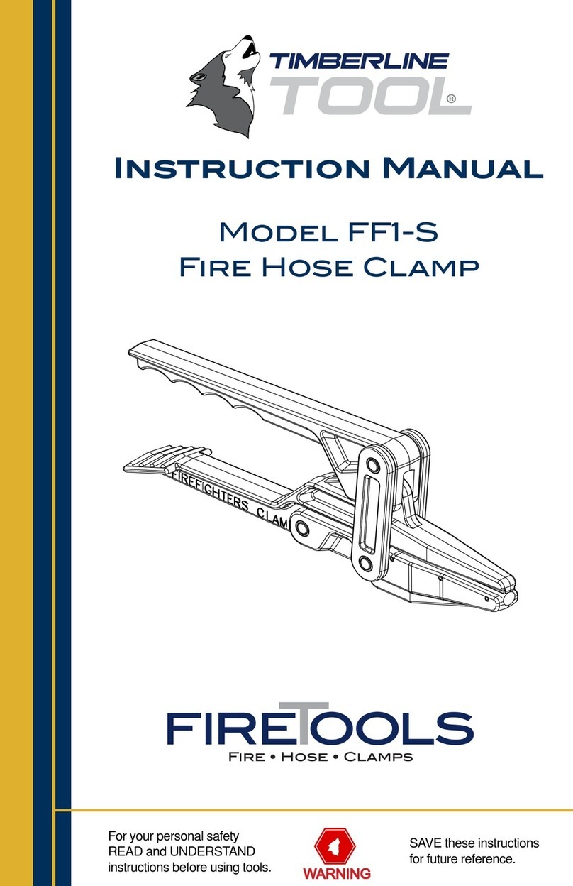 Timberline Tool FIRETOOLS FF1-S instruction manual