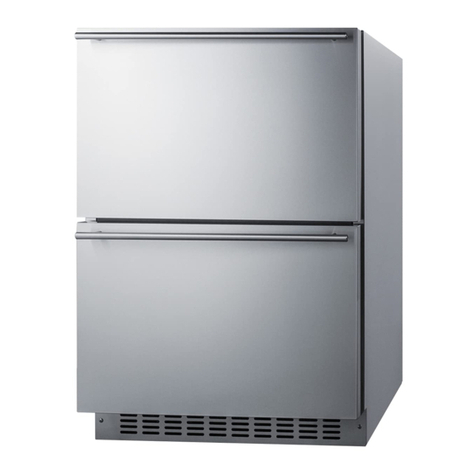 Summit SPRF34D User manual