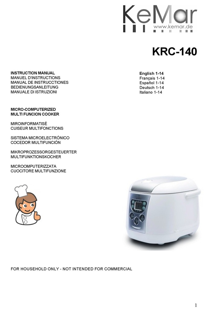 Kemar KRC-140 instruction manual