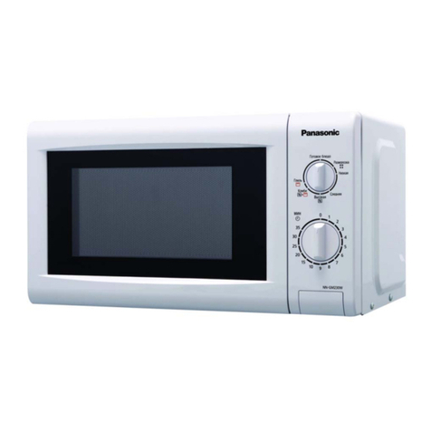 Panasonic NN-GT261W operating instructions