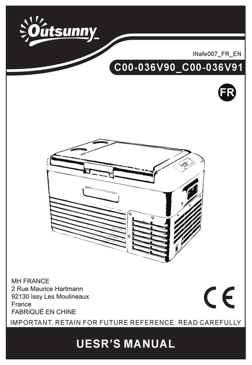Outsunny C00-036V90 User manual