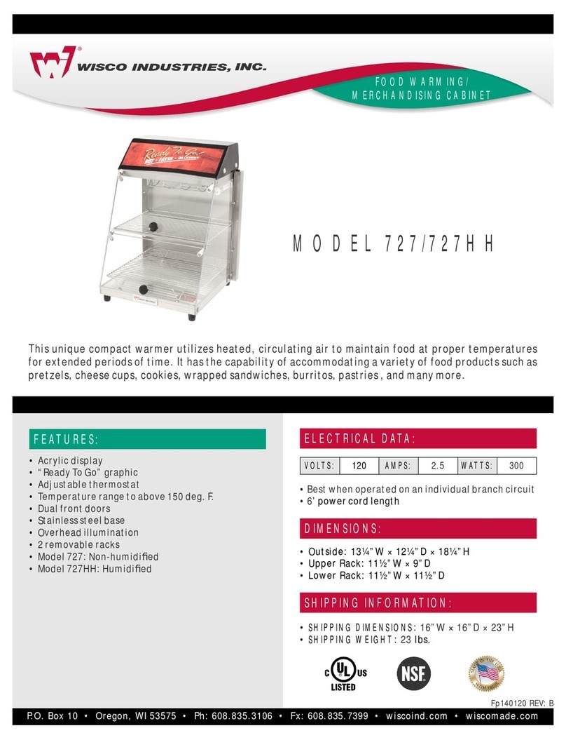 Wisco Industries 727 User manual