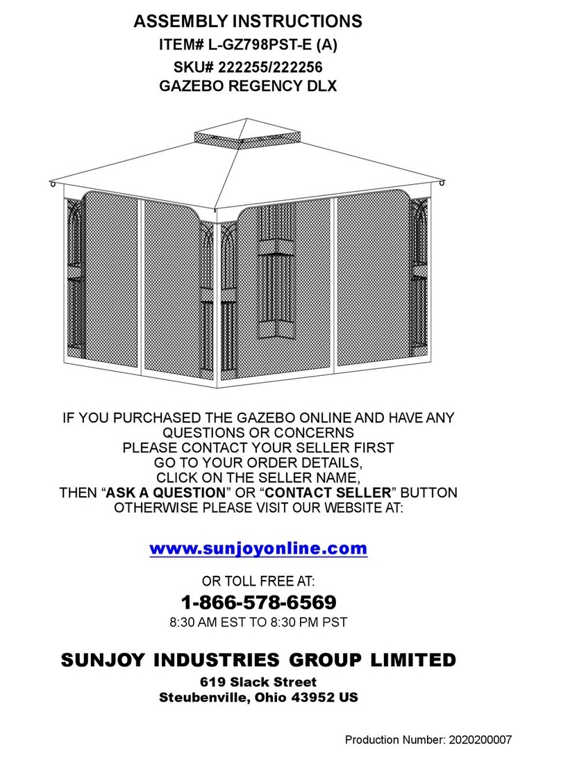 Sunjoy 222255 User manual