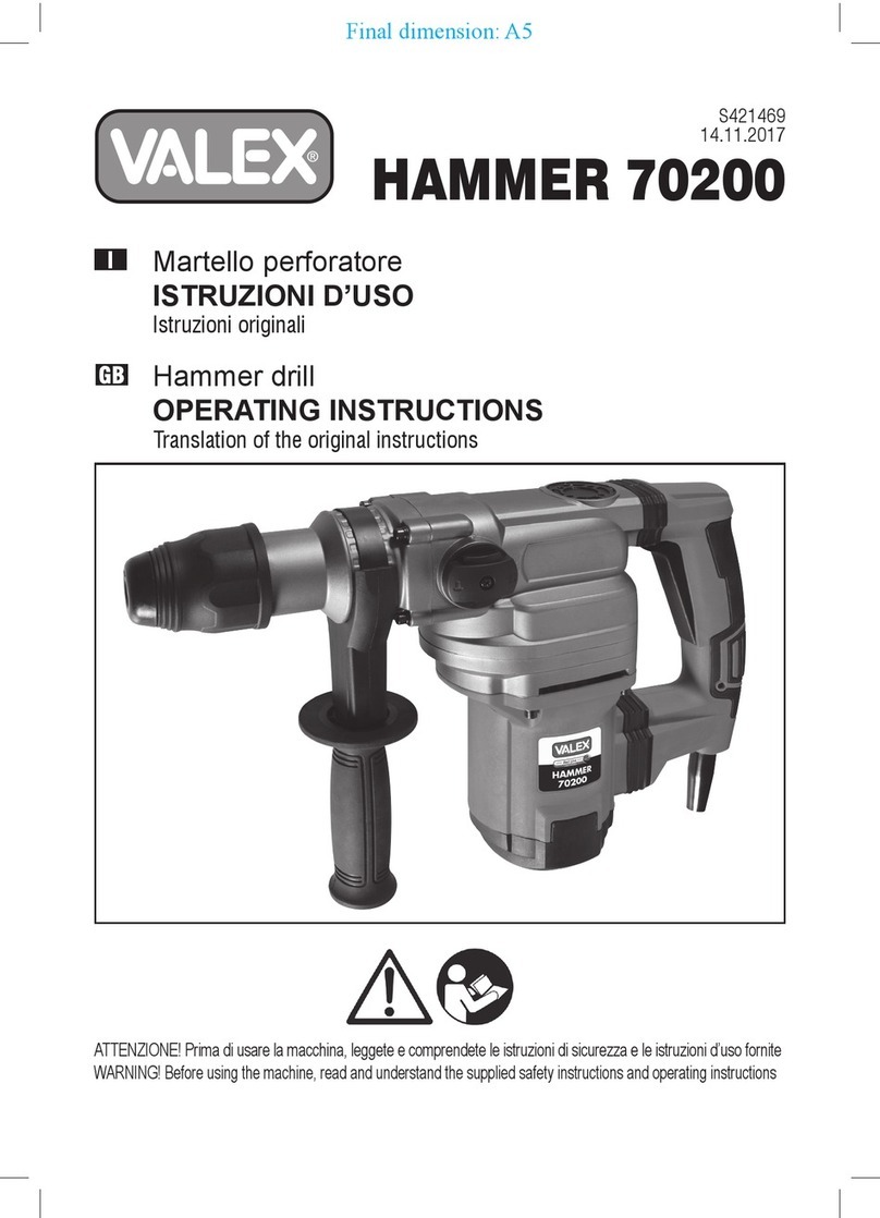 Valex HAMMER 70200 User manual