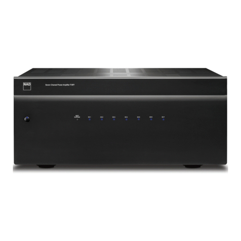 NAD T 977 User manual
