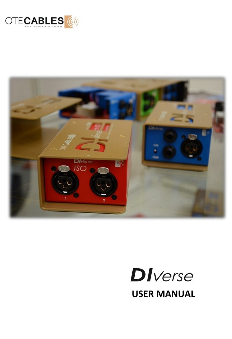 OteCables DIVerse user manual