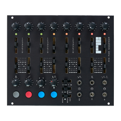 RYK Modular M185 user manual