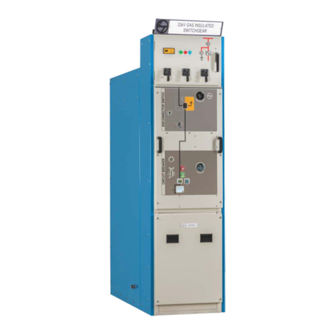 L&T Electrical & Automation GIS GV3N Operation & maintenance manual L&T Electrical & Automation GIS GV3N Operation & maintenance manual