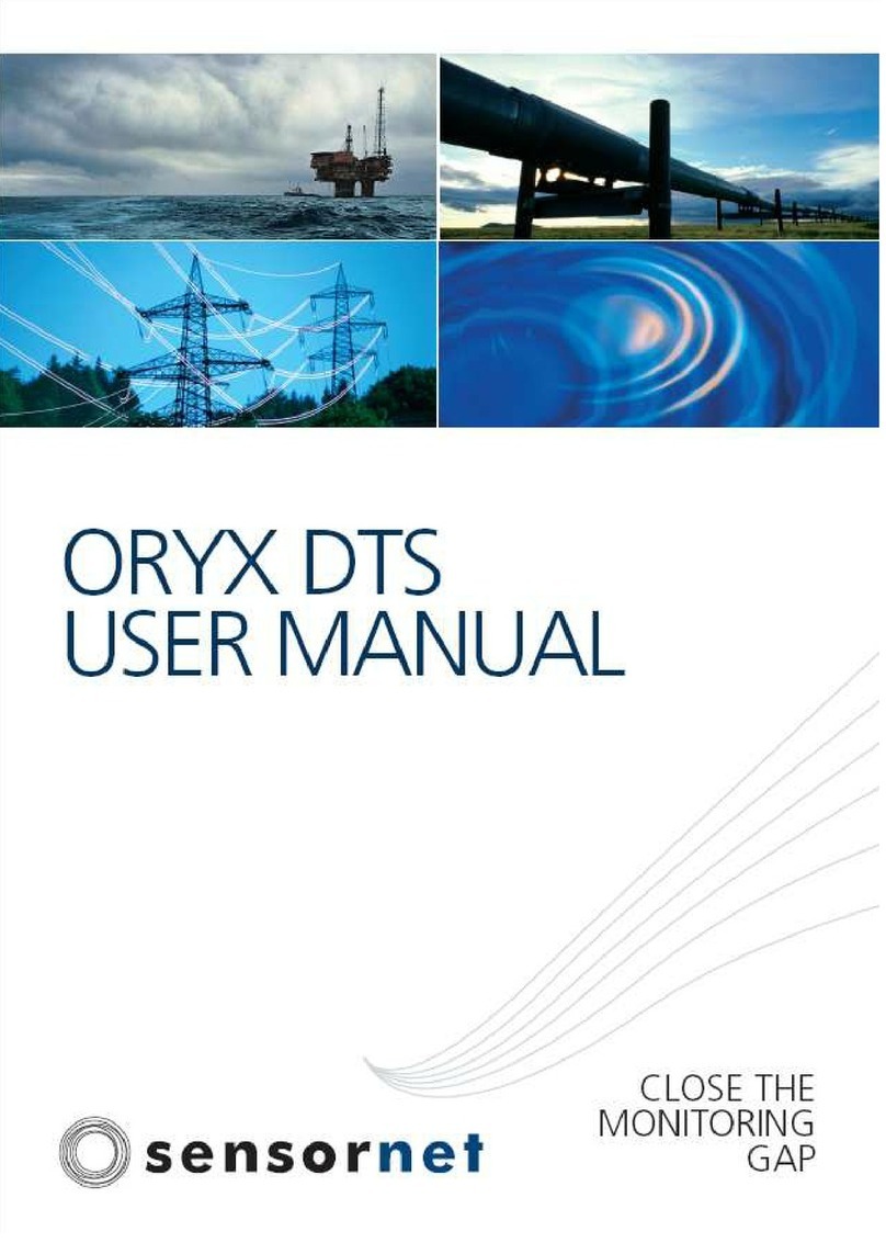 Sensornet ORYX DTS user manual