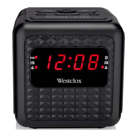 Westclox 71042WM Instructions & warranty