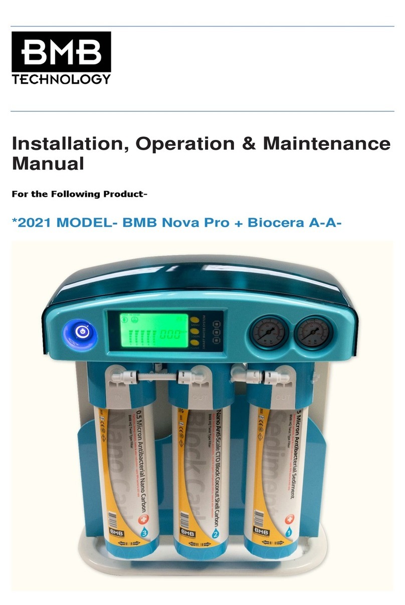 BMB Technology Nova Pro Installation, operation & maintenance manual