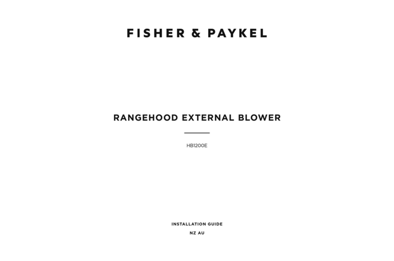 Fisher & Paykel 7 Series installation guide