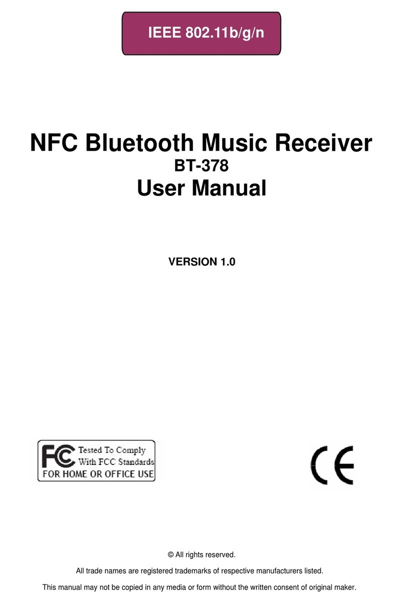 CC&C BT-378 User manual
