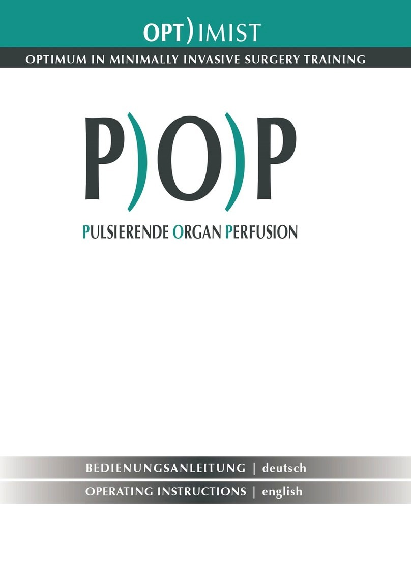 Optimist P.O.P Operating	 instruction