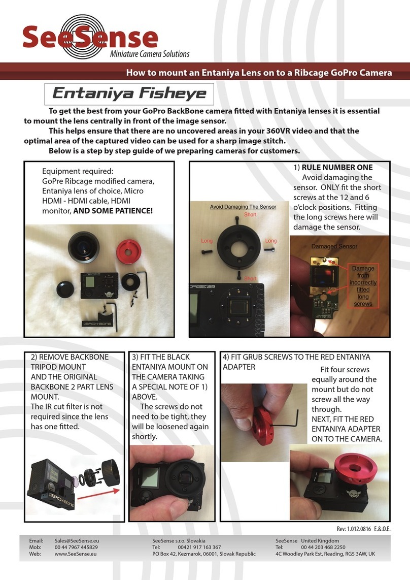 SeeSense Entaniya Fisheye How to mount